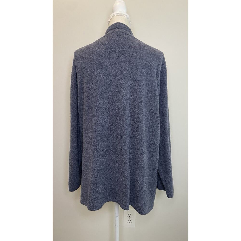 Barefoot Dreams Petite CozyChic Lite Ribbed Island Wrap Cardigan A670477 3X - Picture 3 of 9